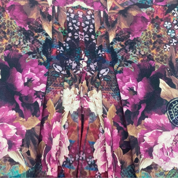 Soft Surroundings Women’s long Sleeve Tunic 3X Key Hole Button Front Pleats - Picture 10 of 12